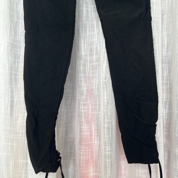 🆑 [4/$20] Mustard Seed Lace Up Goth High Rise Leggings - Picture 7 of 10